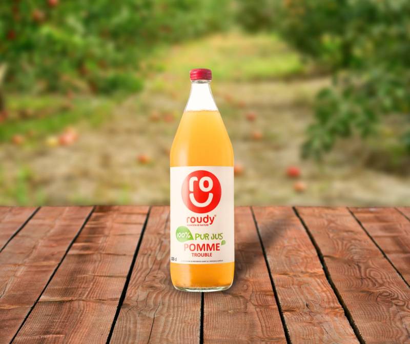 Jus de pomme ROUDY trouble d'origine Alsace